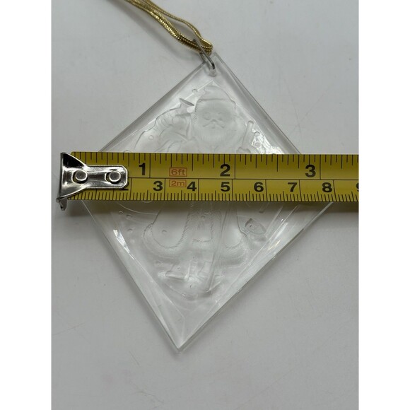 A Medley of Carols Lucite Christmas Ornaments Limited Edition Lot Of 5 -1980’s - Picture 9 of 10